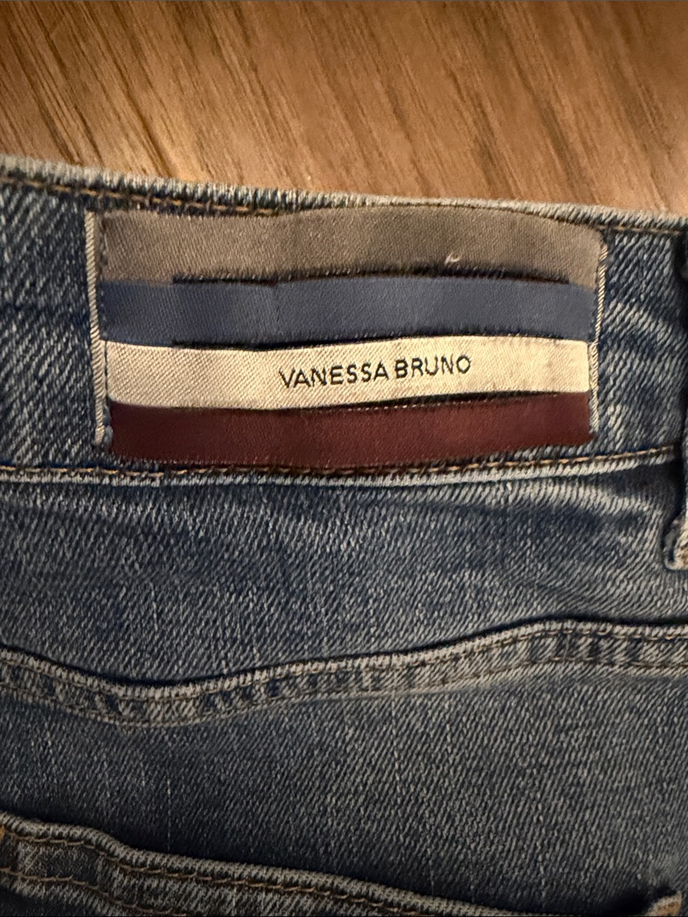 Vanessa Bruno Benito High-Waisted Straight Leg Jeans - Size FR 36 (US 4 /27) - Picture 3 of 14